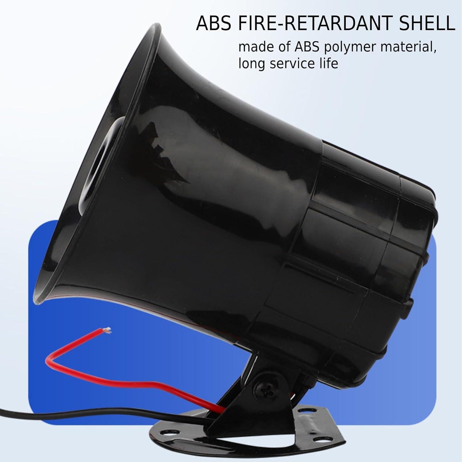 Sirena de Alarma Dioche ES-626 110dB DC 12V para Seguridad