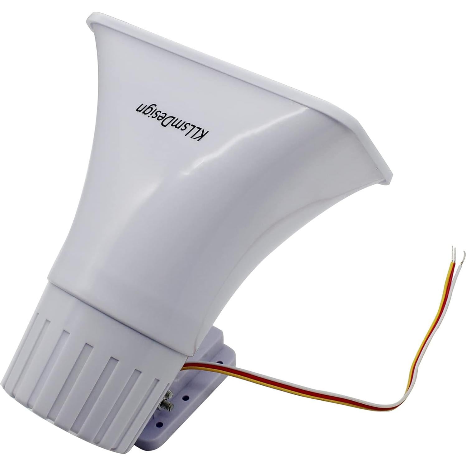 Sirena de Alarma KLLsmDesign 30W 130dB para Exterior 6-12V