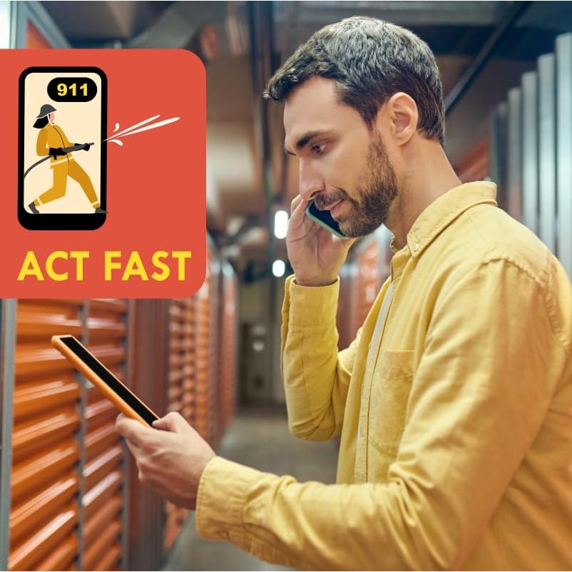 Sensor de Señal DC Z-Wave Zooz ZEN55 para Detectores de Humo