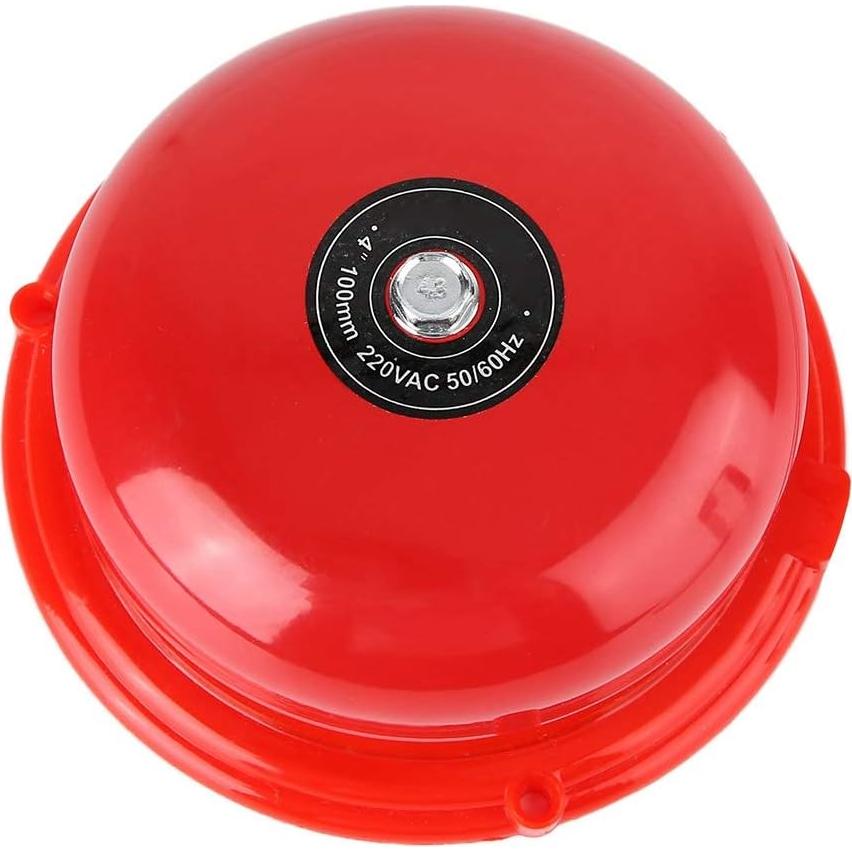 Campana Eléctrica de Alarma de Incendio Sonew 100dB 12V Metal