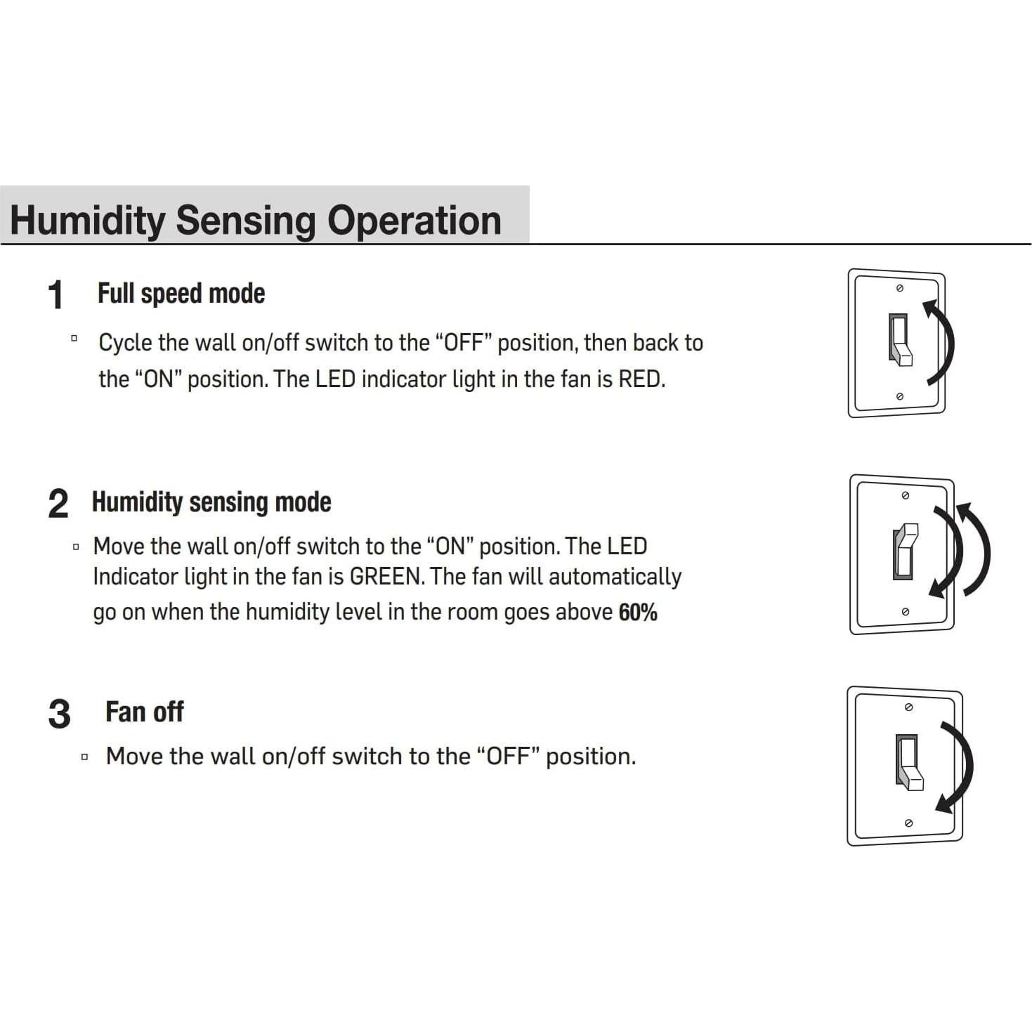 Ventilador de Baño Tech Drive 110 CFM con Sensor de Humedad