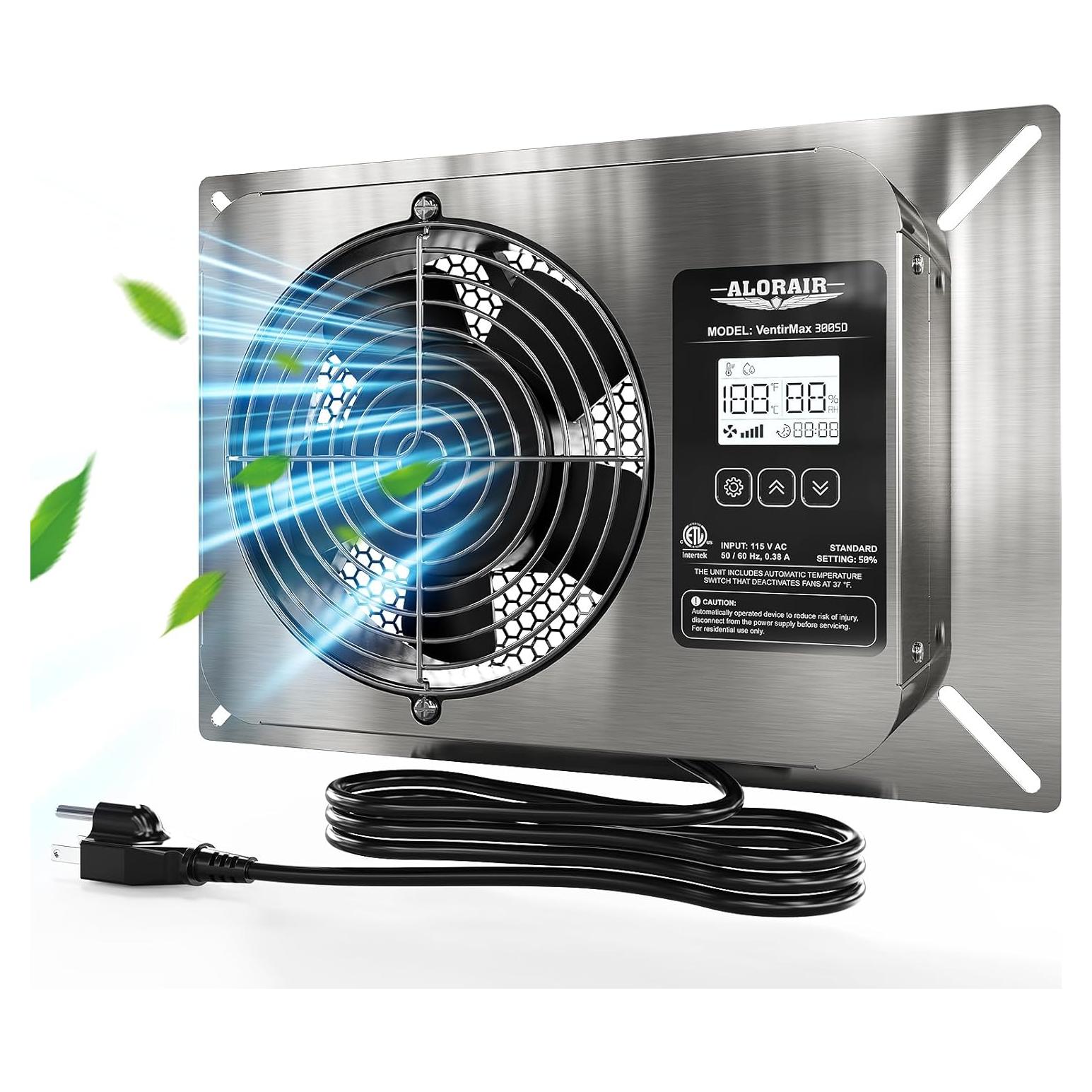 Ventilador de Espacio de Arrastre AlorAir VentirMax 300SD 508 m³/h
