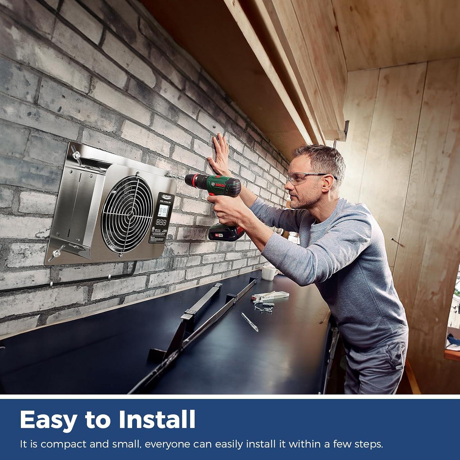 Ventilador de Espacio de Arrastre AlorAir VentirMax 300SD 508 m³/h