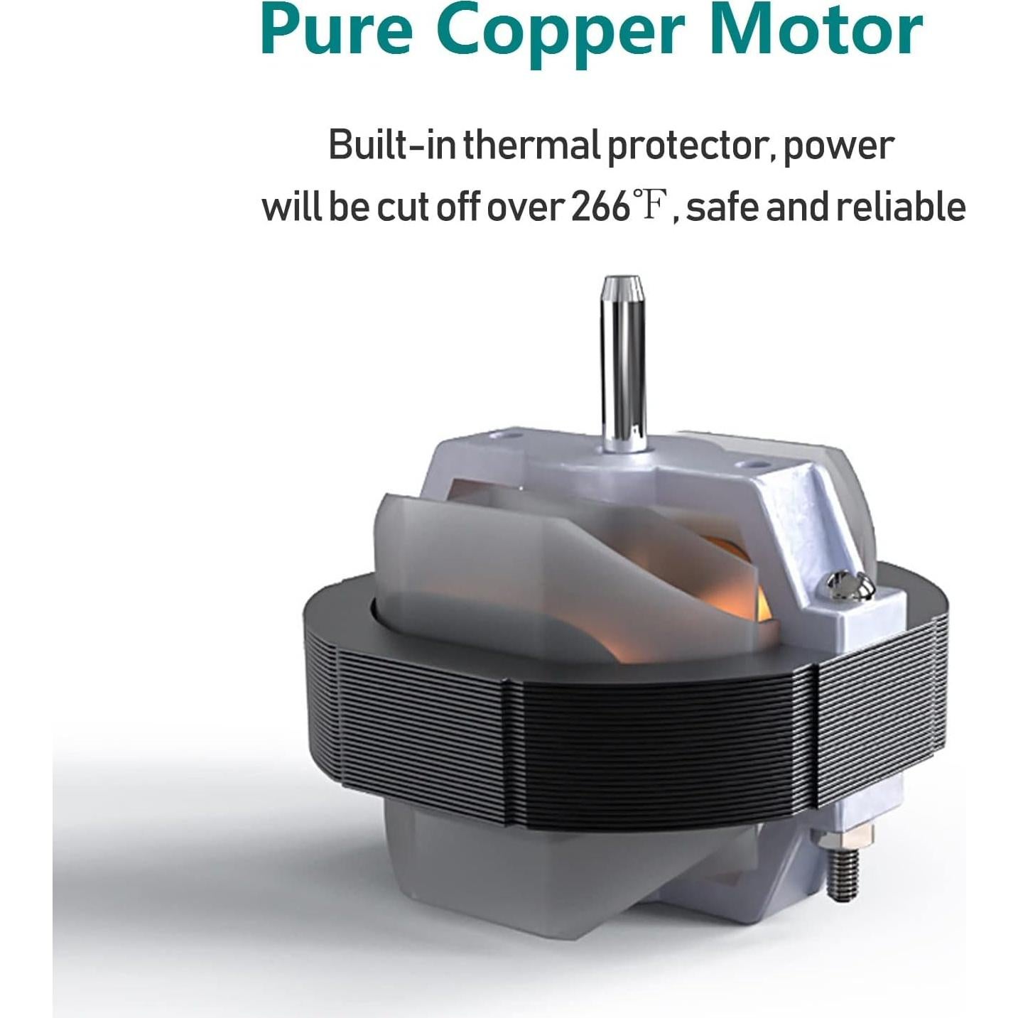 Ventilador Extractor de Baño Allvent 6" 141 CFM Blanco