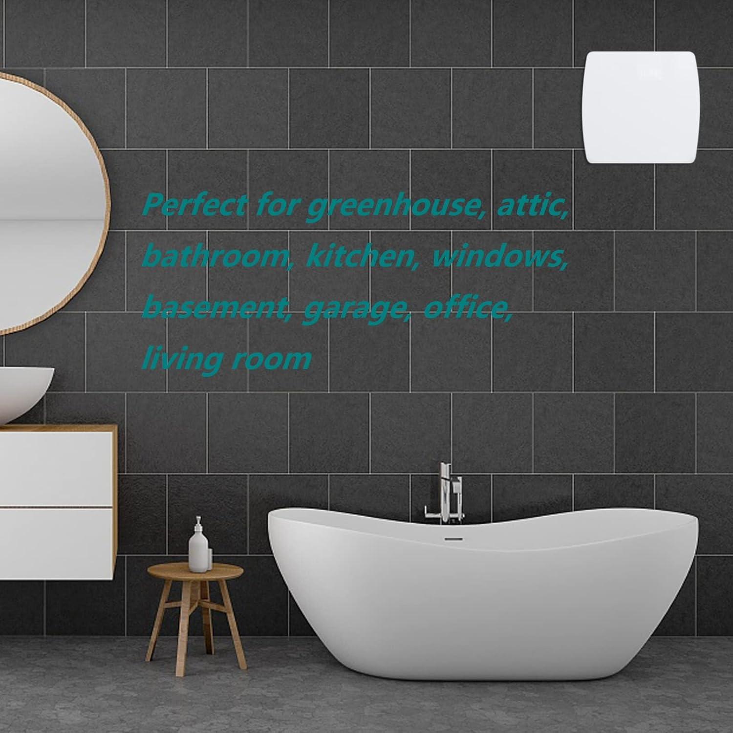 Ventilador Extractor de Baño Allvent 6" 141 CFM Blanco