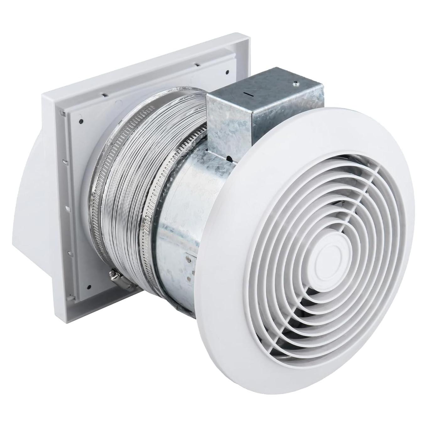 Ventilador de Escape Quini K1, 6" (15.24 cm), 80 CFM, Pared
