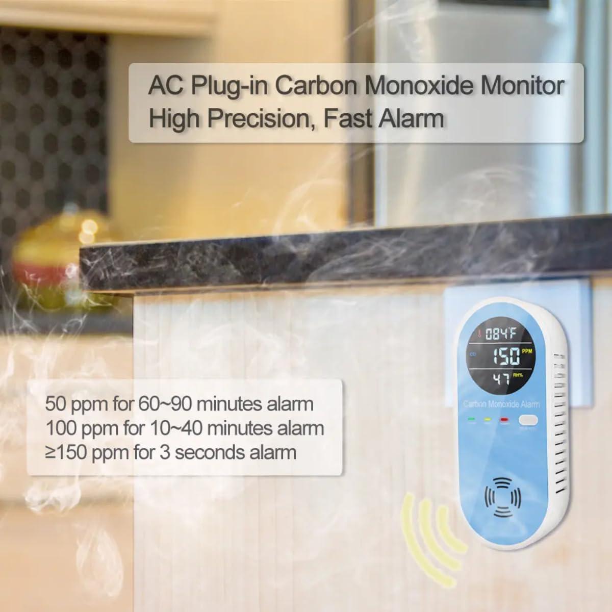 Detector de Monóxido de Carbono 3-en-1 Shenzhen KH106