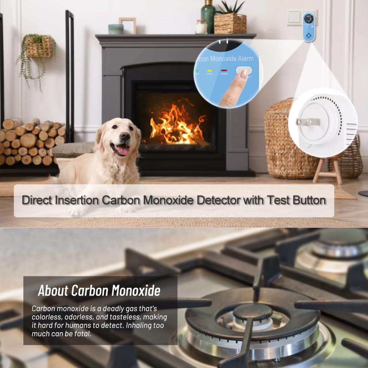 Detector de Monóxido de Carbono 3-en-1 Shenzhen KH106