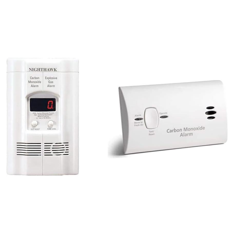 Detector de Monóxido de Carbono y Gas Kidde Nighthawk