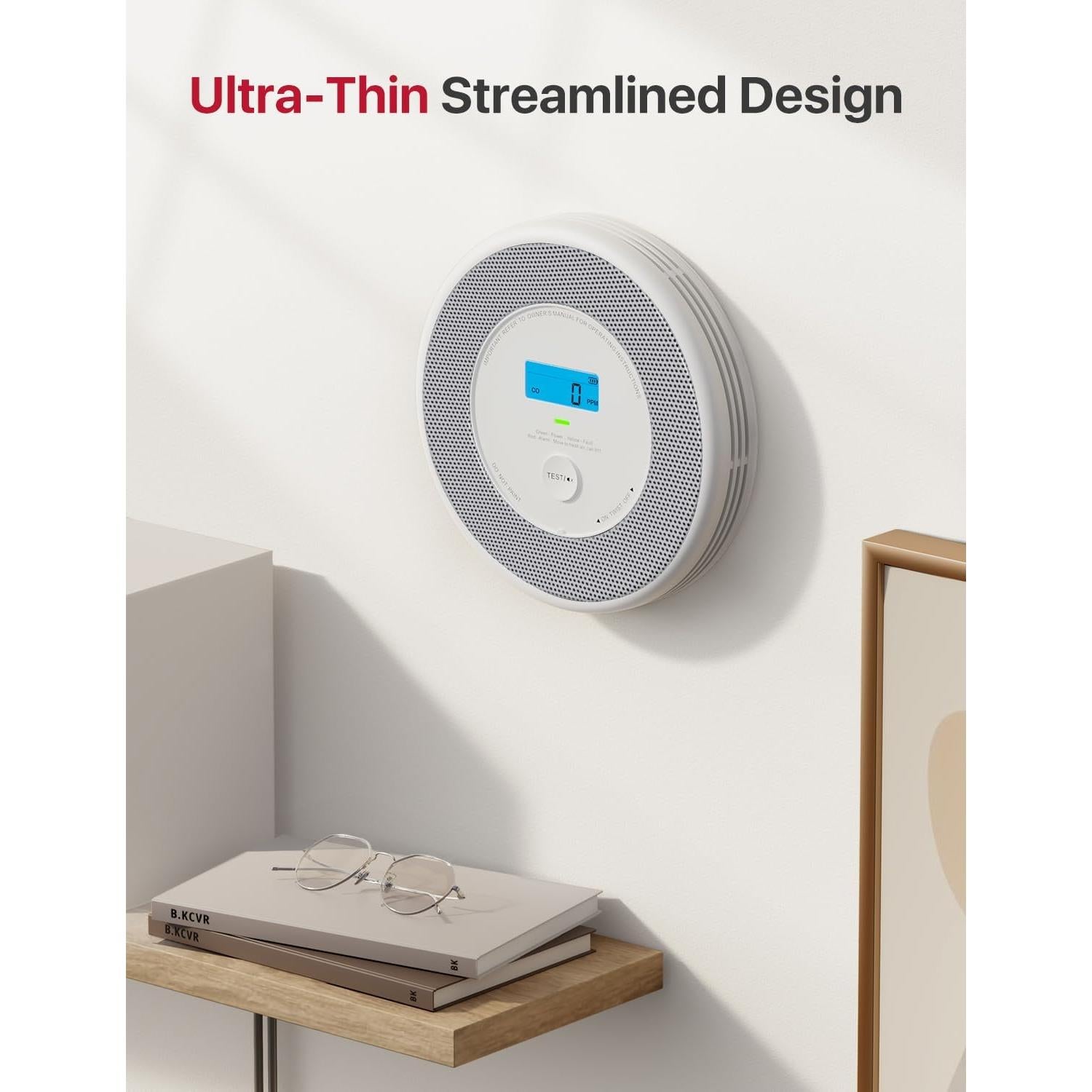 Detector de Humo y Monóxido de Carbono X-Sense XP0A-SR, Paquete de 5