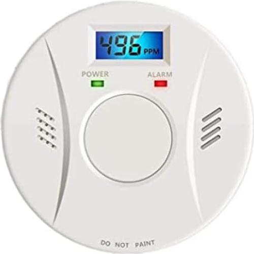 Paquete de 2 Detectores de Humo y Monóxido Linsoal 85dB