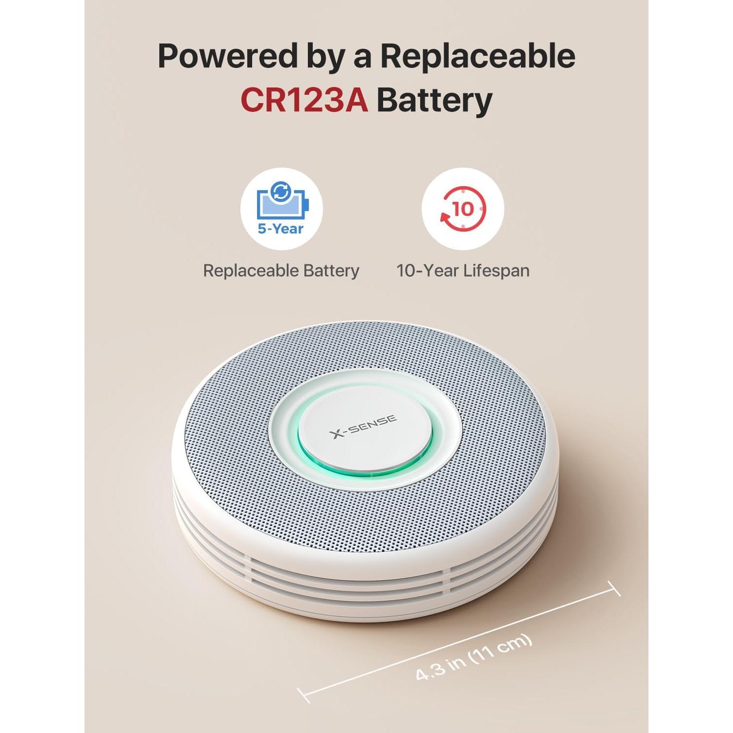 Detector de Humo Inteligente X-Sense XS0B-MR con Alerta de Voz
