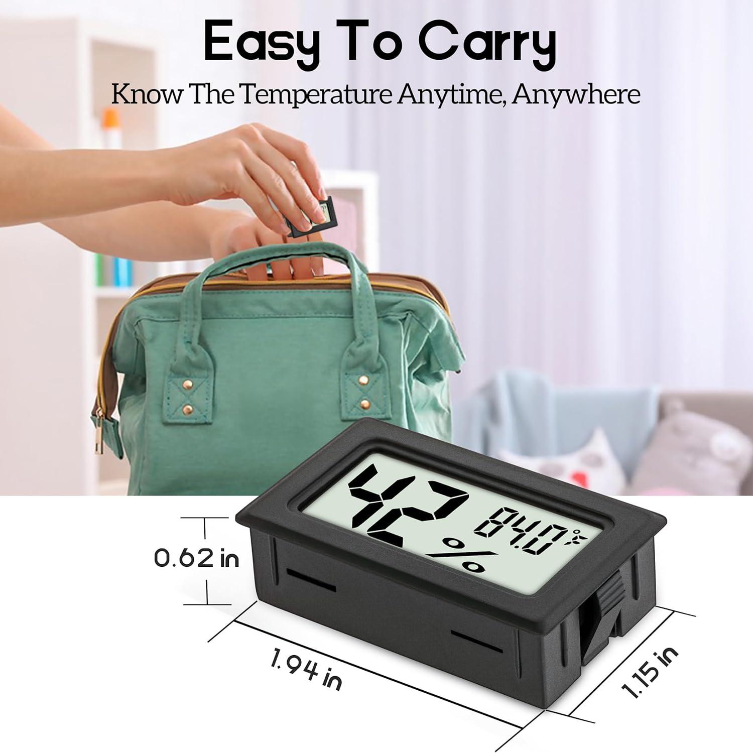 Mini Higrómetro Digital EWPJDK - Medidor de Humedad y Temperatura