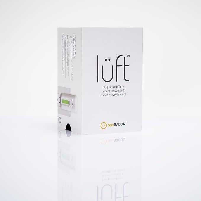 Monitor de Calidad del Aire Lüft SunRADON - Wi-Fi, Portátil