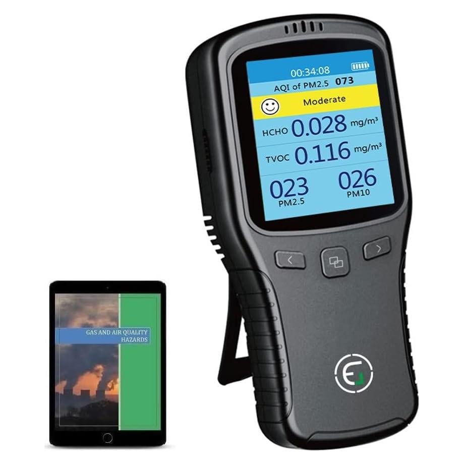 Monitor de Calidad del Aire EG con PM2.5 y TVOC - Portátil
