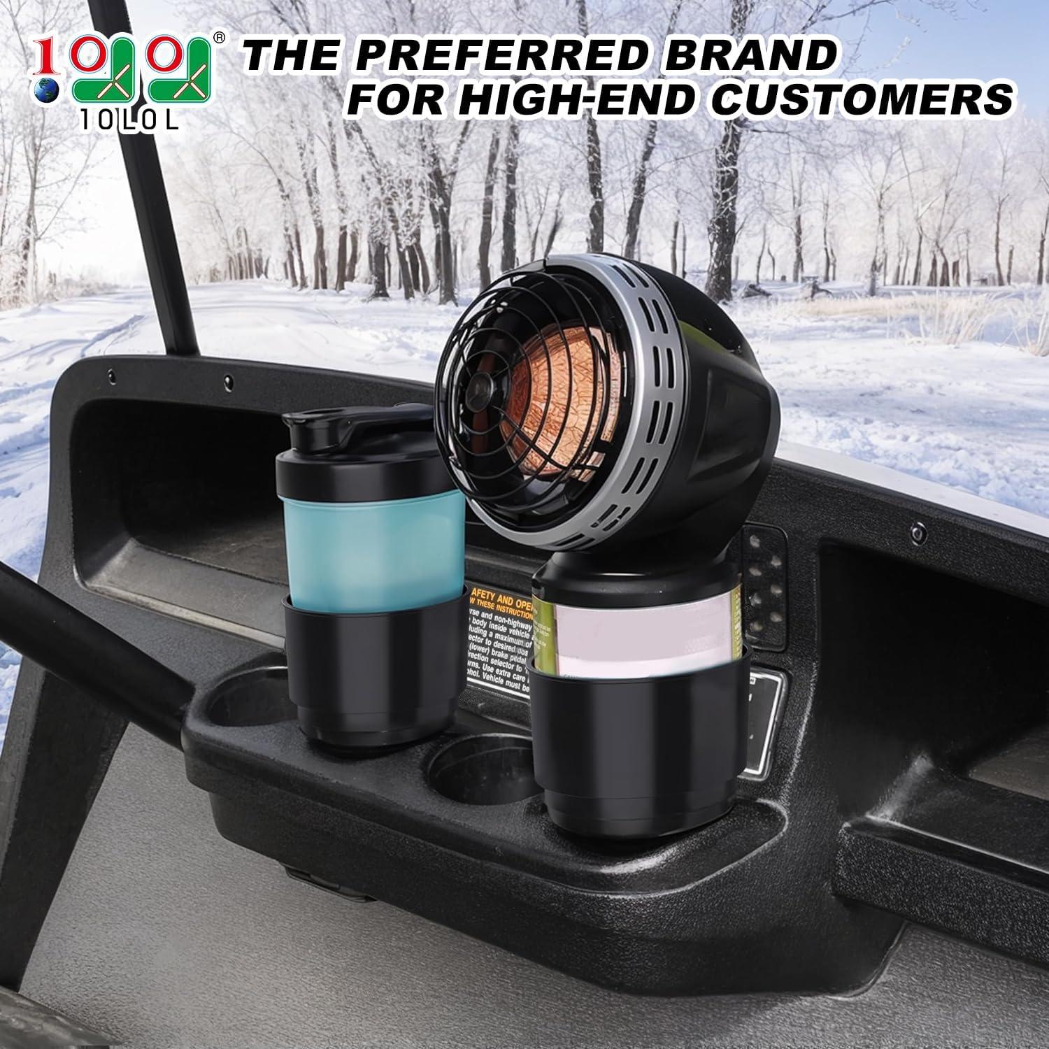 Soporte para Tazas de Carro de Golf 10L0L 2 Pack Universal