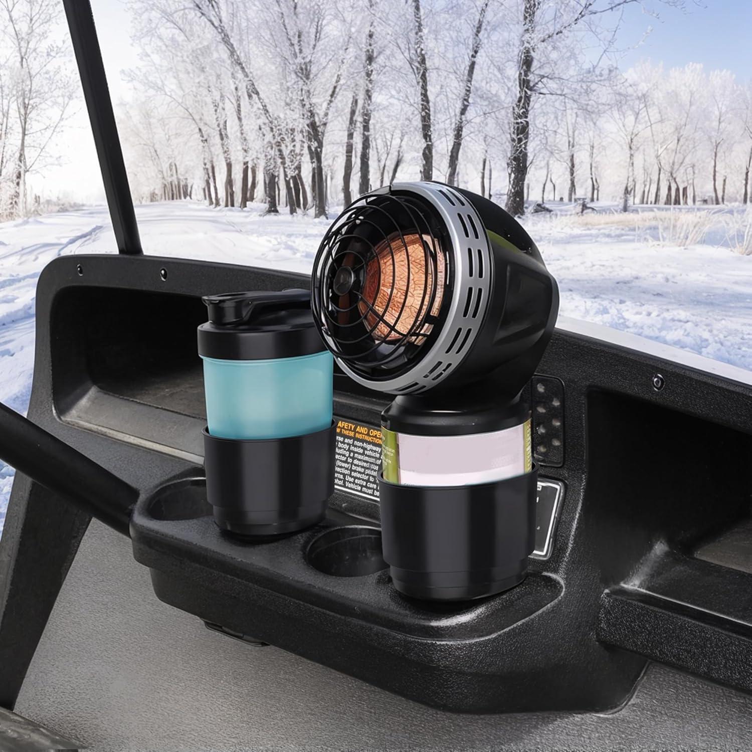 Soporte para Tazas de Carro de Golf 10L0L 2 Pack Universal