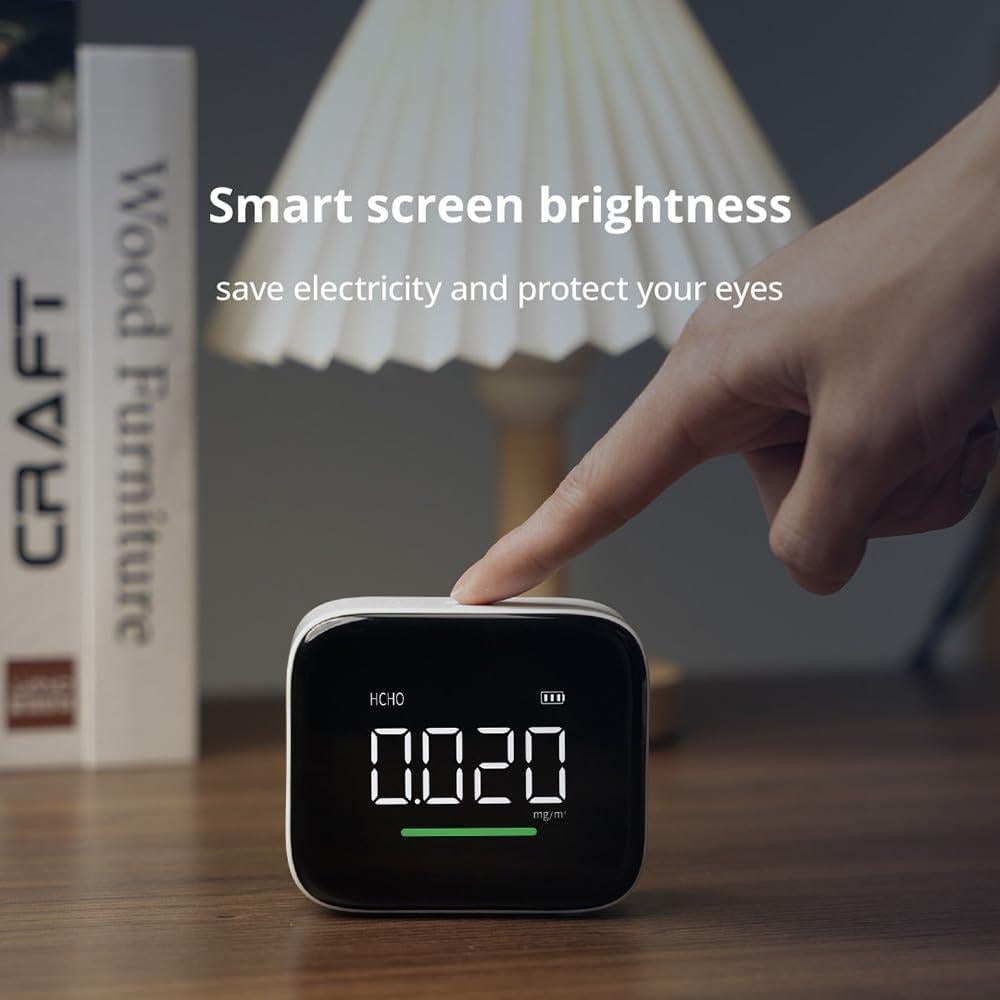 Detector de Formaldehído ATuMan HF1-US 4-en-1 USB-C