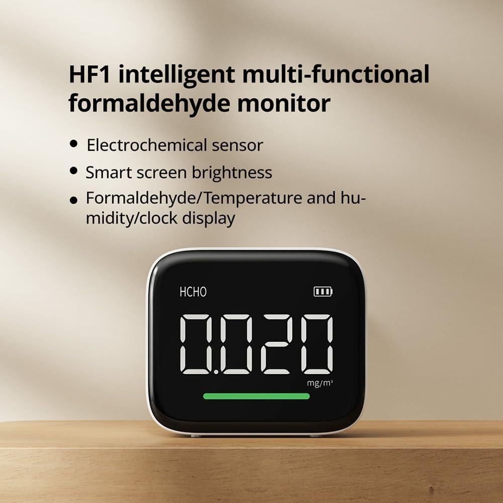 Detector de Formaldehído ATuMan HF1-US 4-en-1 USB-C