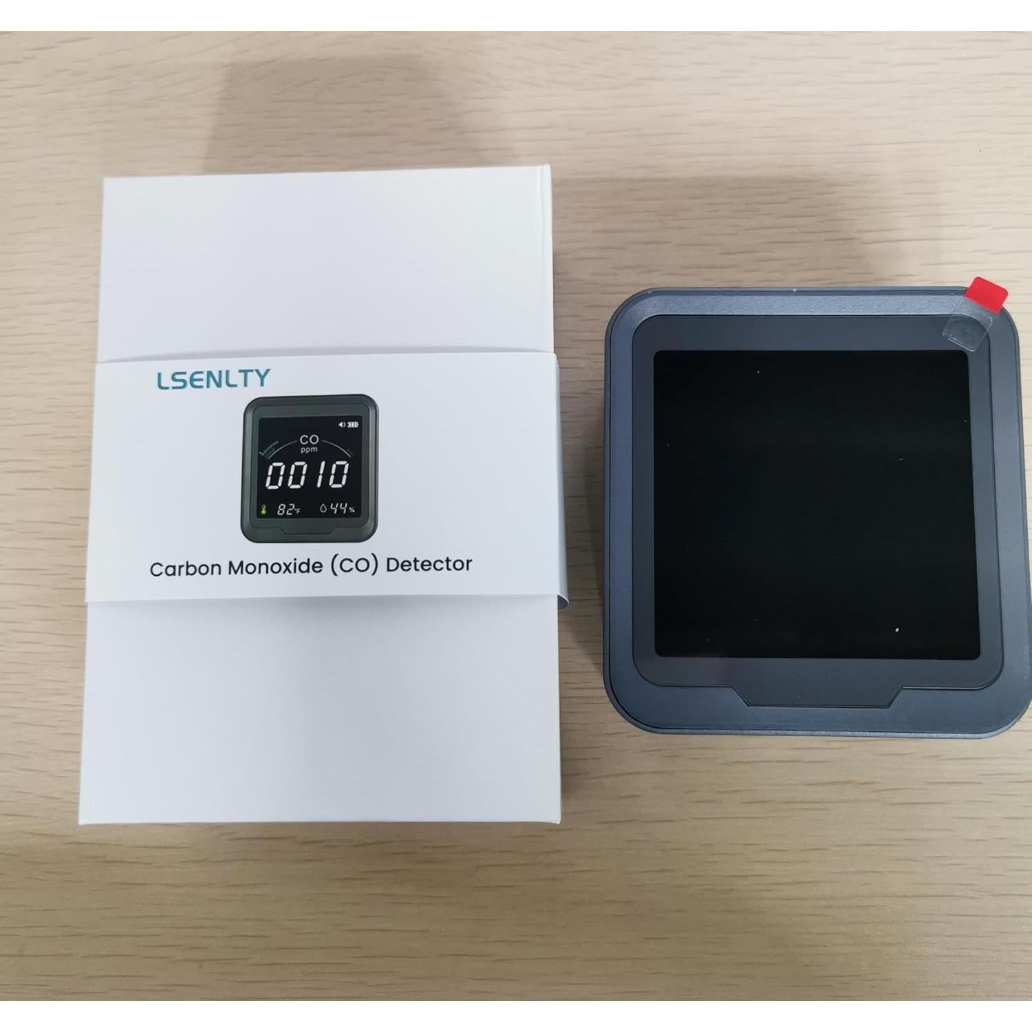 Detector de Monóxido de Carbono LSENLTY 3 en 1 con Pantalla LCD