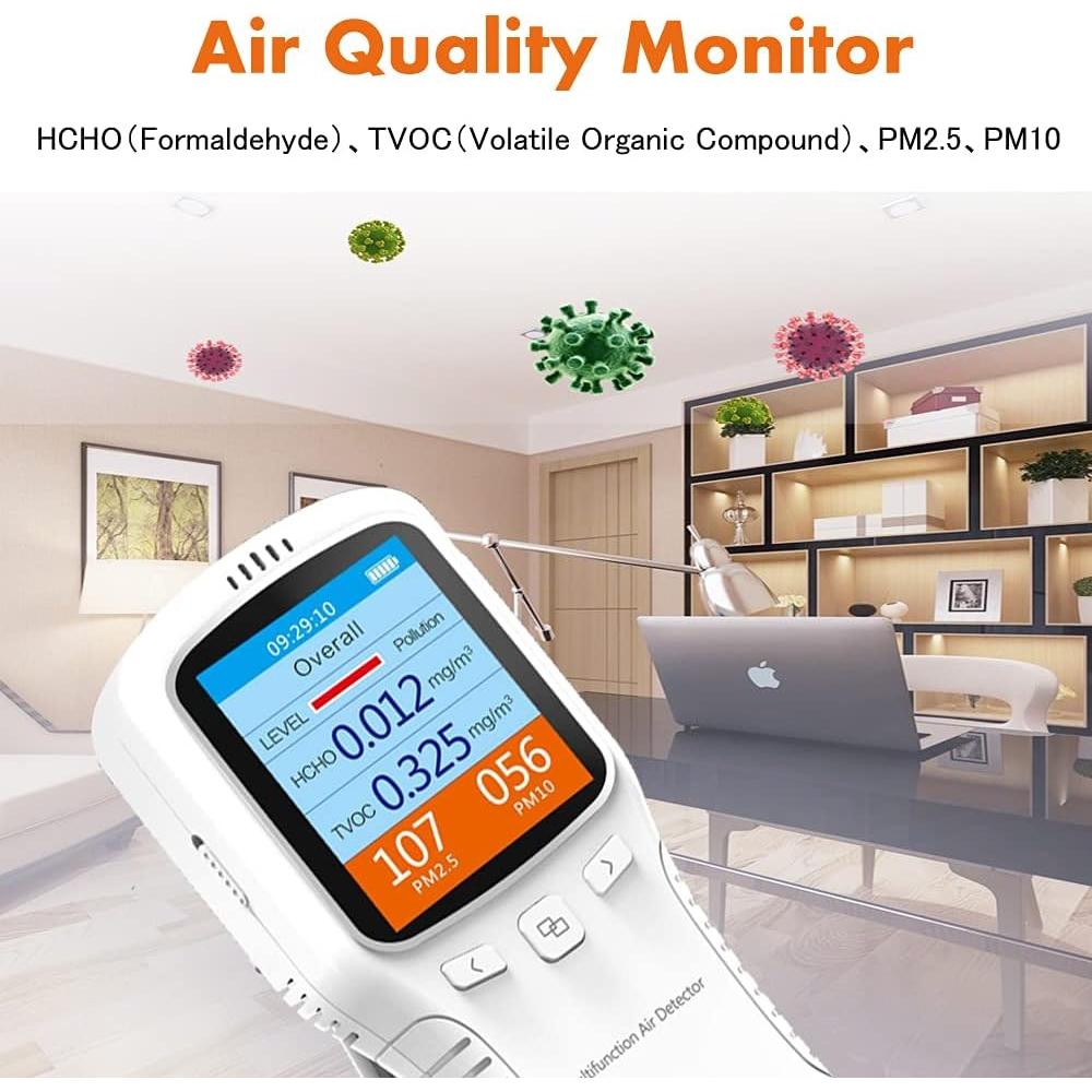 Monitor de Calidad del Aire IGERESS WP6932 HCHO CO2 PM2.5