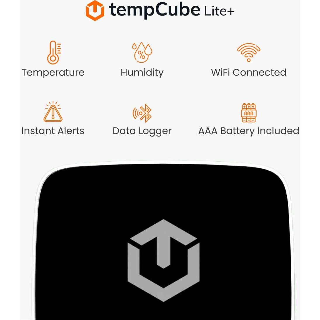 Sensor de Temperatura y Humedad WiFi tempCube Lite+