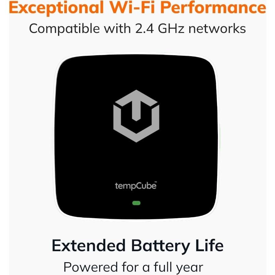 Sensor de Temperatura y Humedad WiFi tempCube Lite+