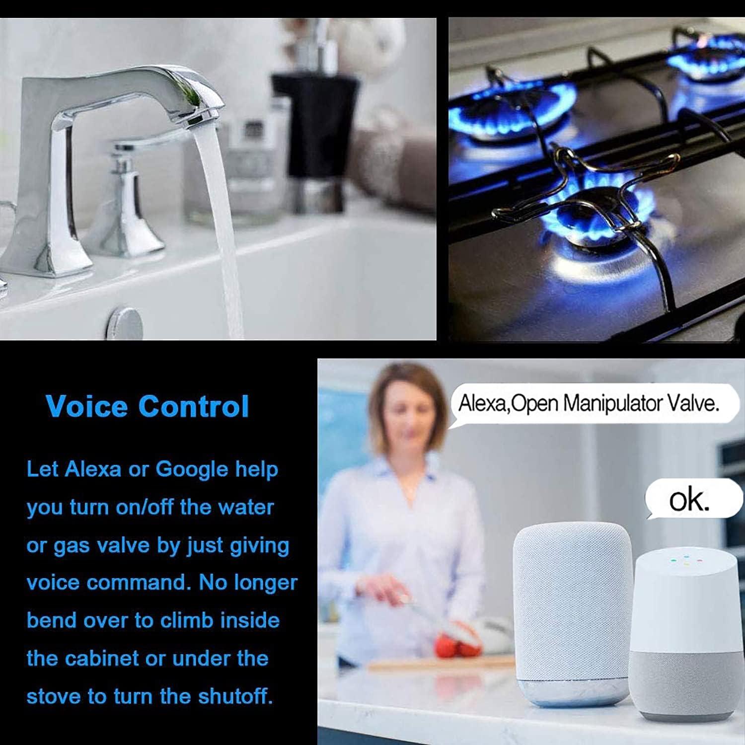 Válvula de Agua Inteligente SENCKIT WiFi Control Remoto 0.53kg