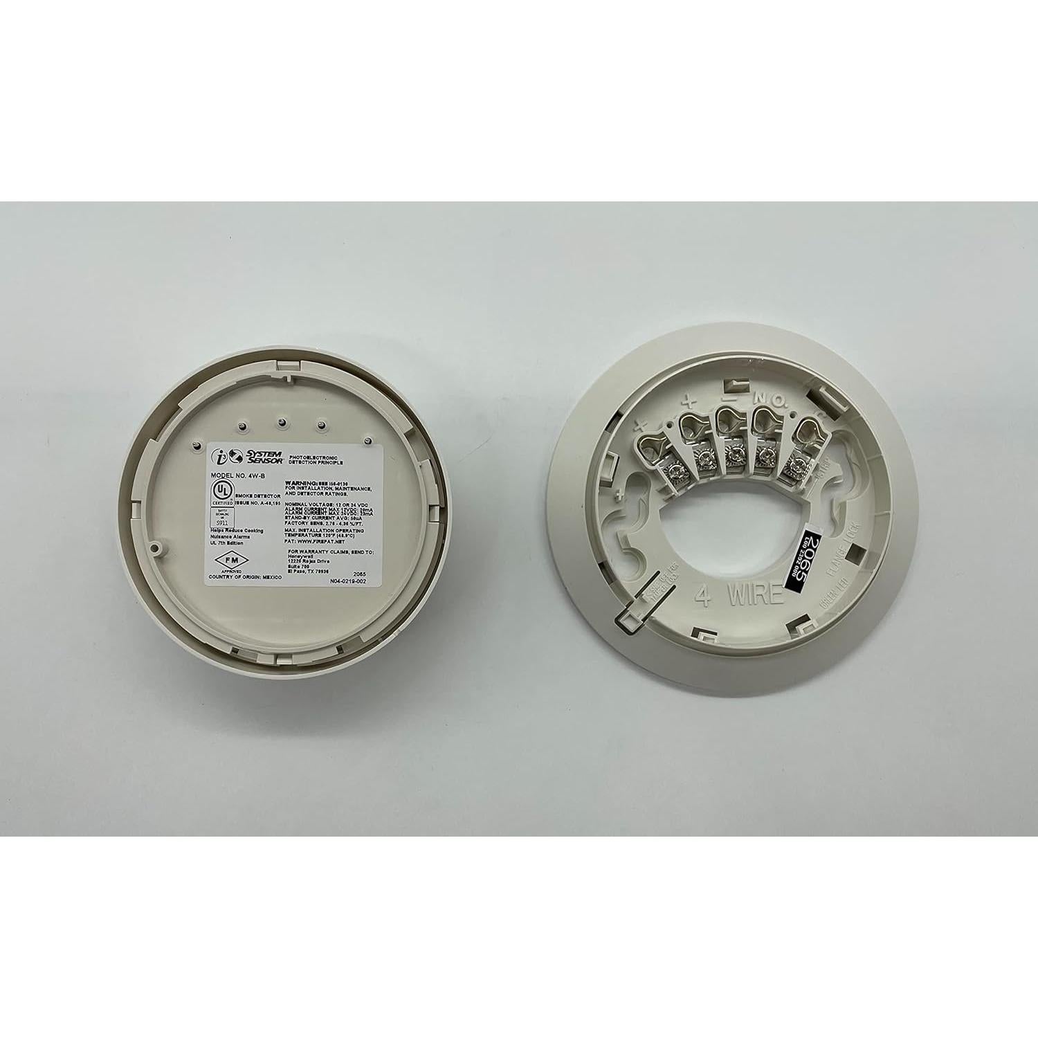 Detector de Humo Fotoeléctrico 4 Hilos ATST I3 4W-B