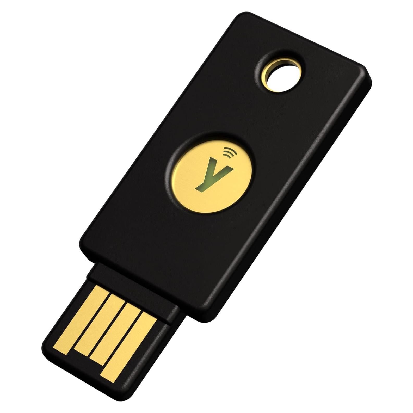 YubiKey 5 NFC - Clave de seguridad 2FA USB-A y NFC