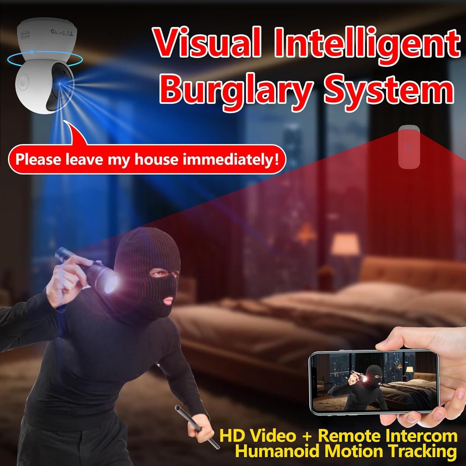 Sistema de Alarma y Cámara de Seguridad TUGARD WiFi 2 en 1