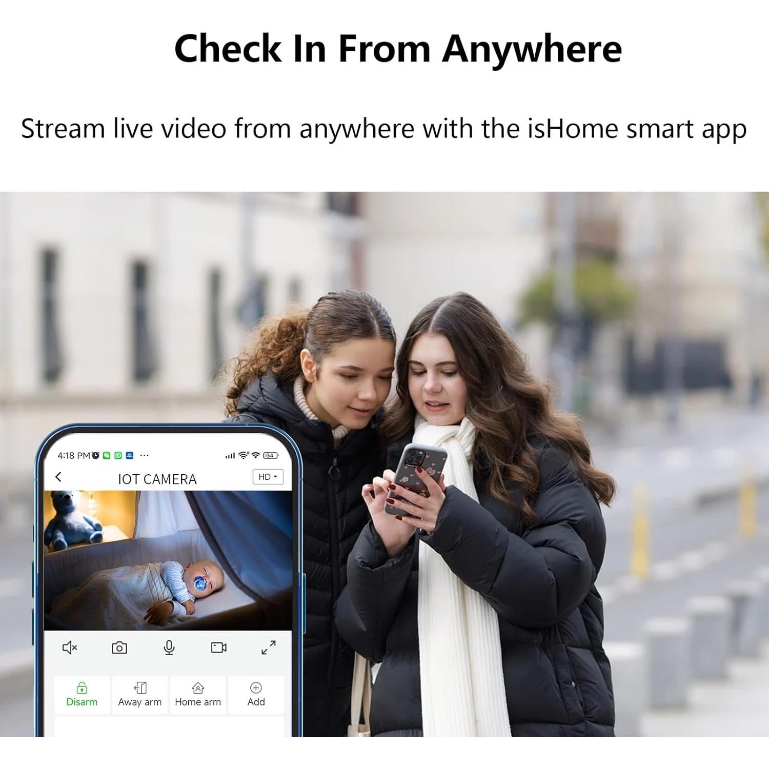Sistema de Alarma y Cámara de Seguridad TUGARD WiFi 2 en 1