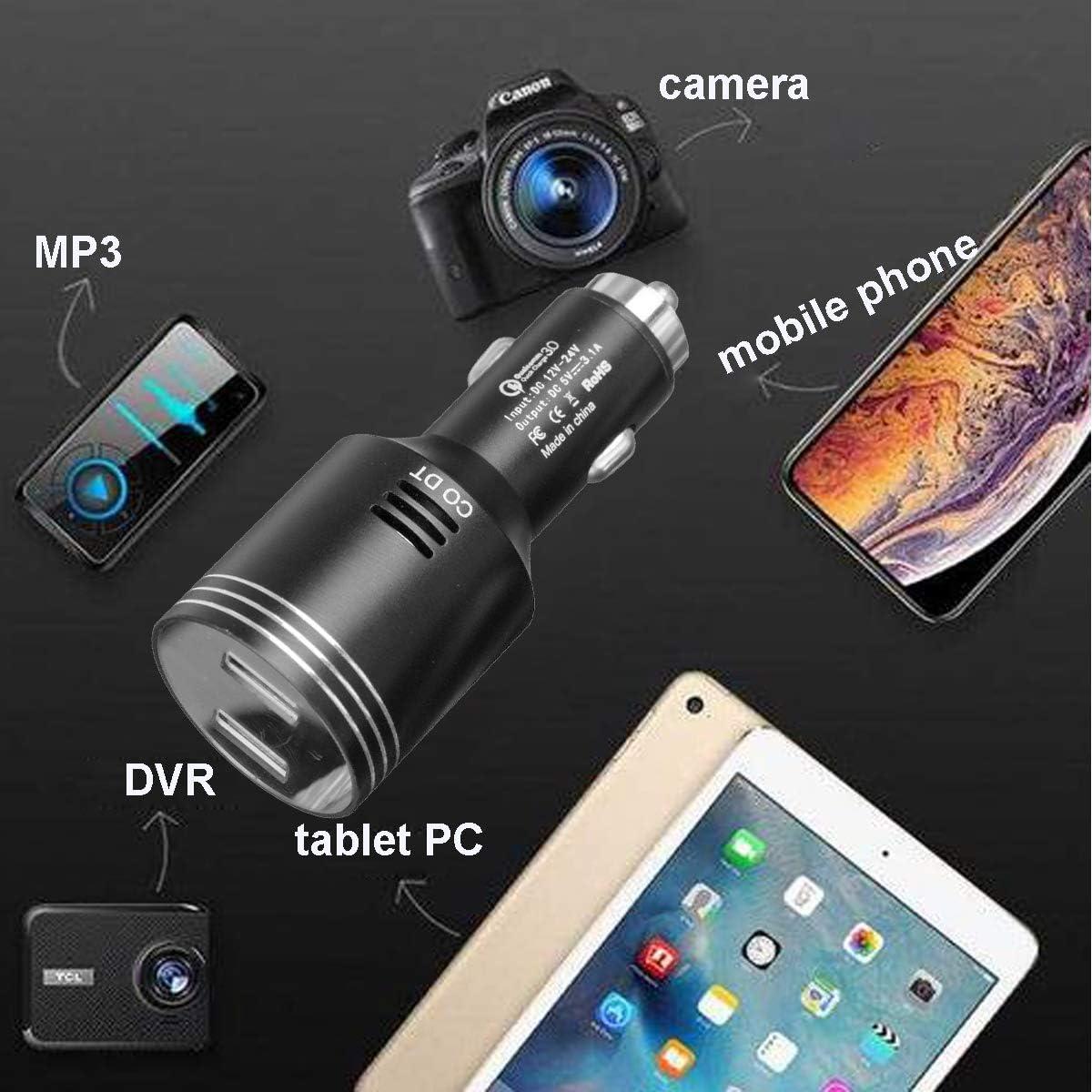 Cargador Rápido con Detector de Monóxido de Carbono Fasohere