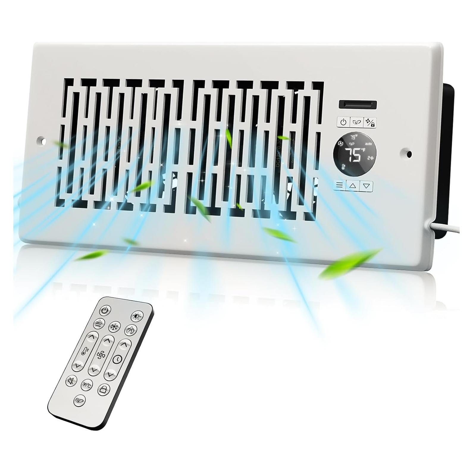 Ventilador Aumentador de Registro MOTCTQVD 10 Velocidades 4x10