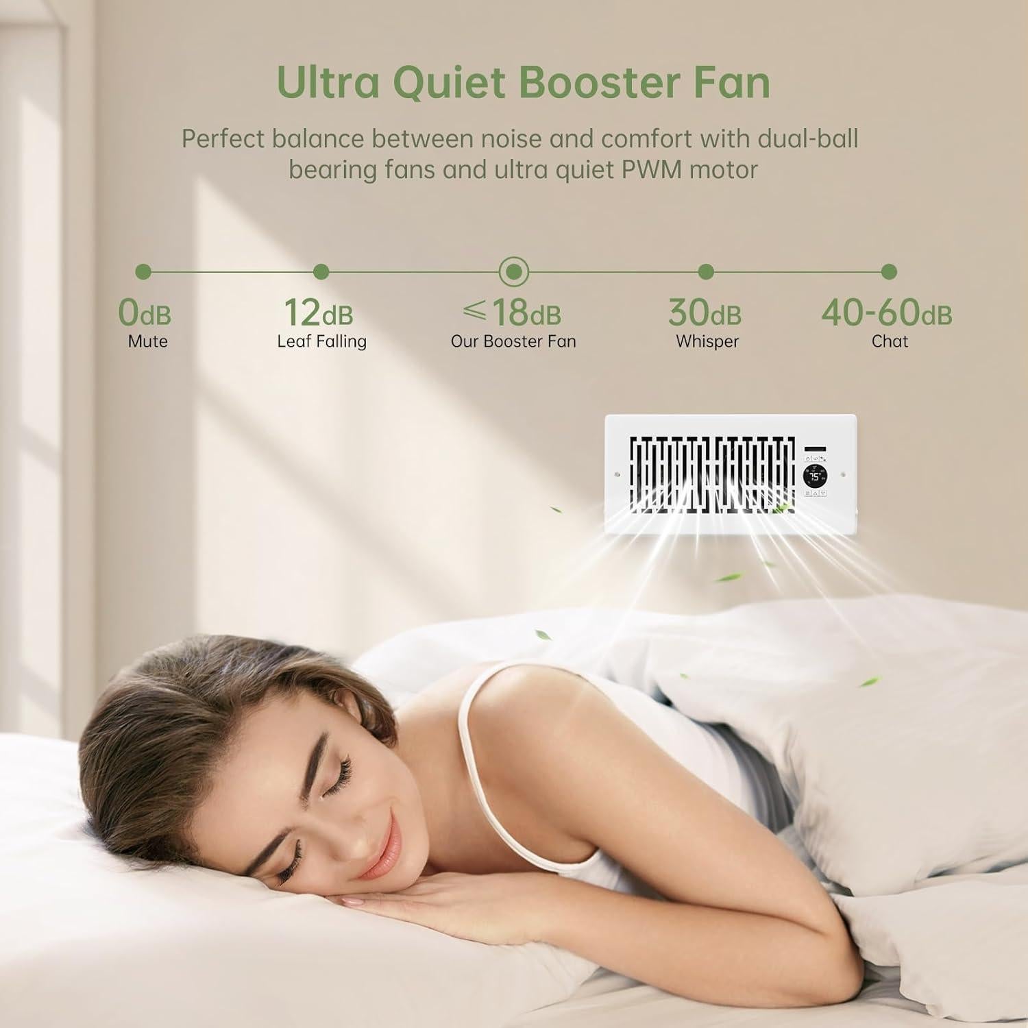 Ventilador Aumentador de Registro MOTCTQVD 10 Velocidades 4x10