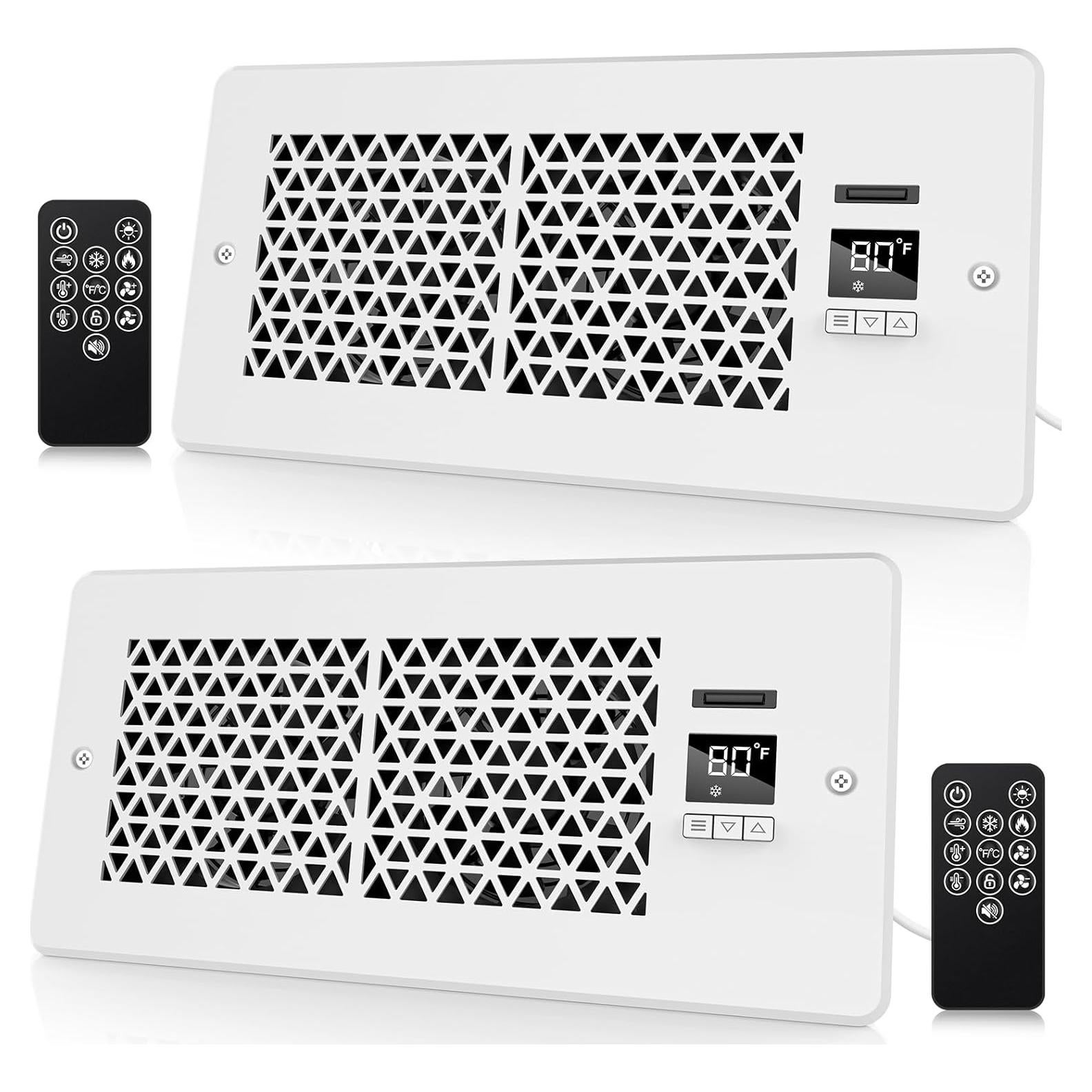 Ventilador Aumentador de Registro MATULSA KE01 Blanco 10 Velocidades