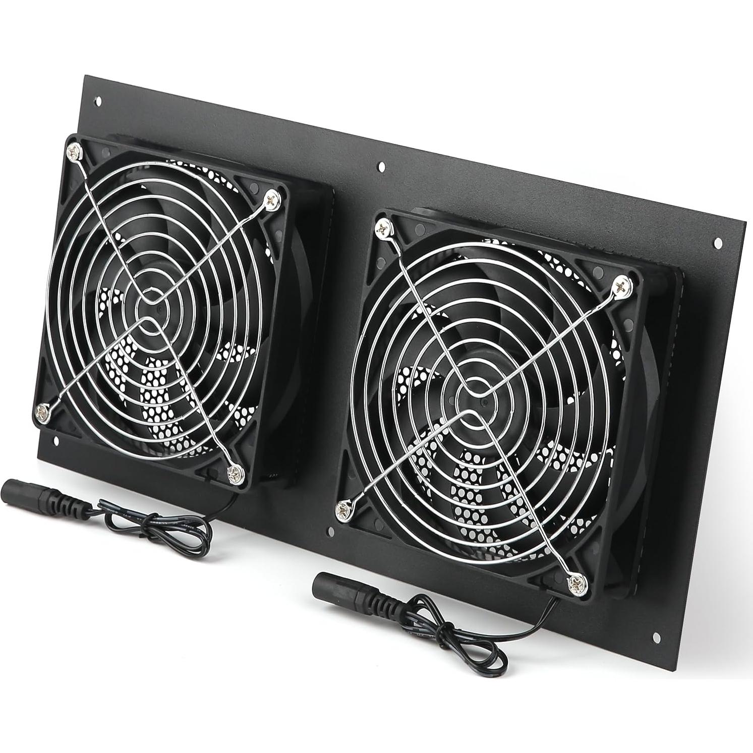 Ventilador de Enfriamiento Nalle Quiet 120mm USB - Paquete de 2