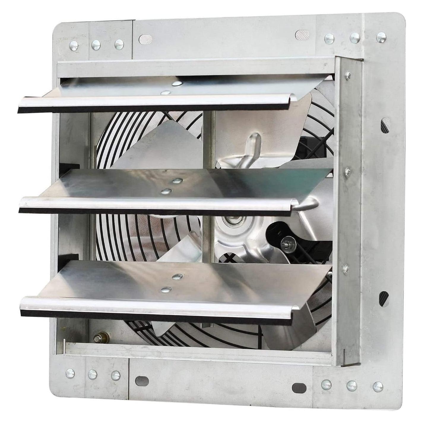 Ventilador de Escape iLiving ILG8SF10V 10" con Obturador Automático