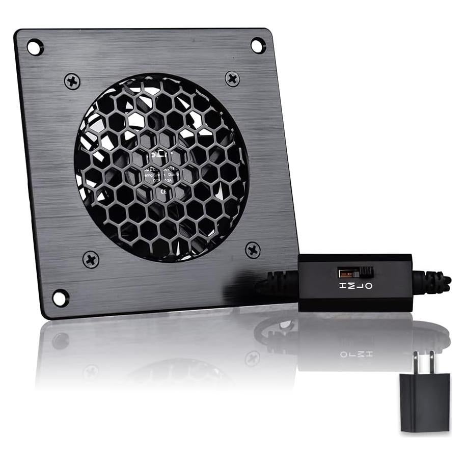 Ventilador de Gabinete USB 80mm SCCCF Silencioso 21dB