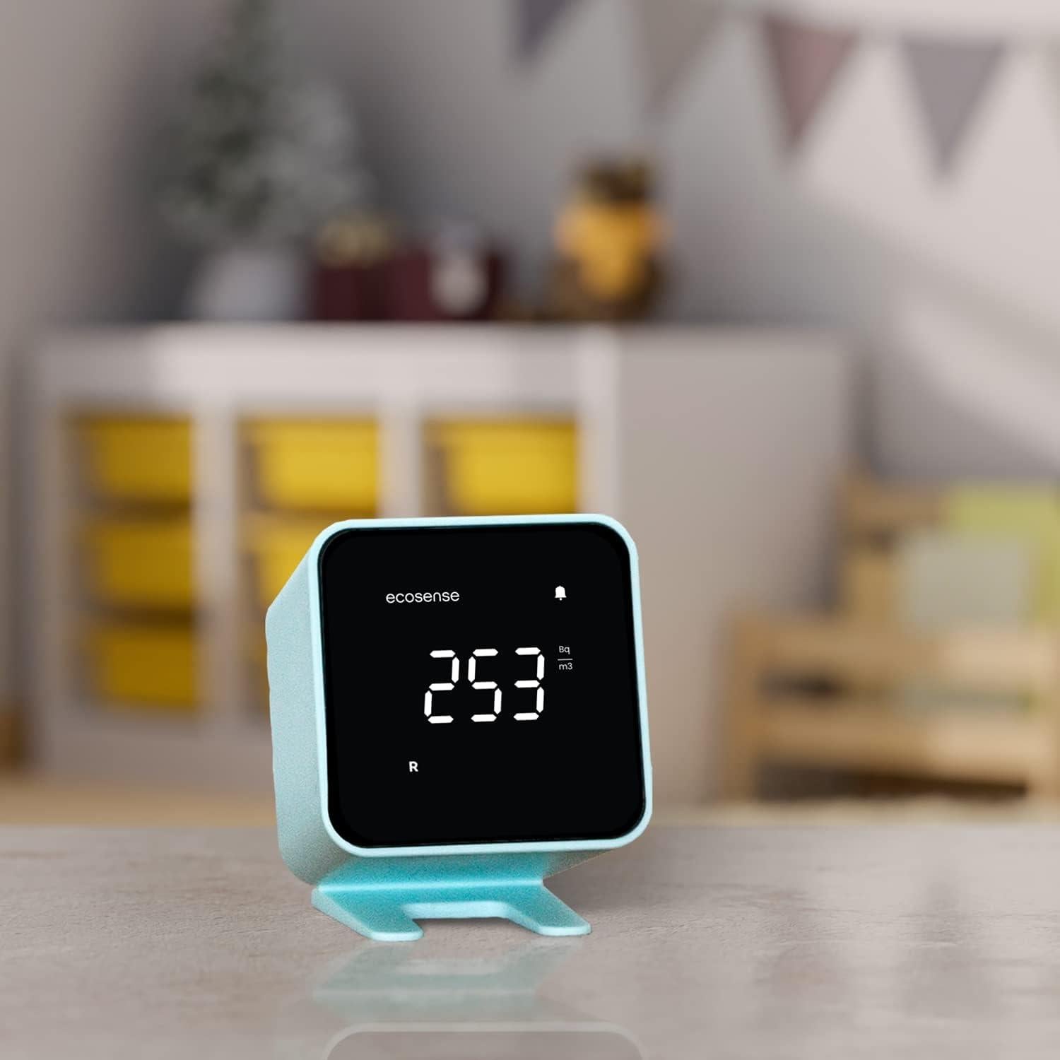 Detector de Radón Ecosense EB100 EcoBlu, Monitoreo Preciso