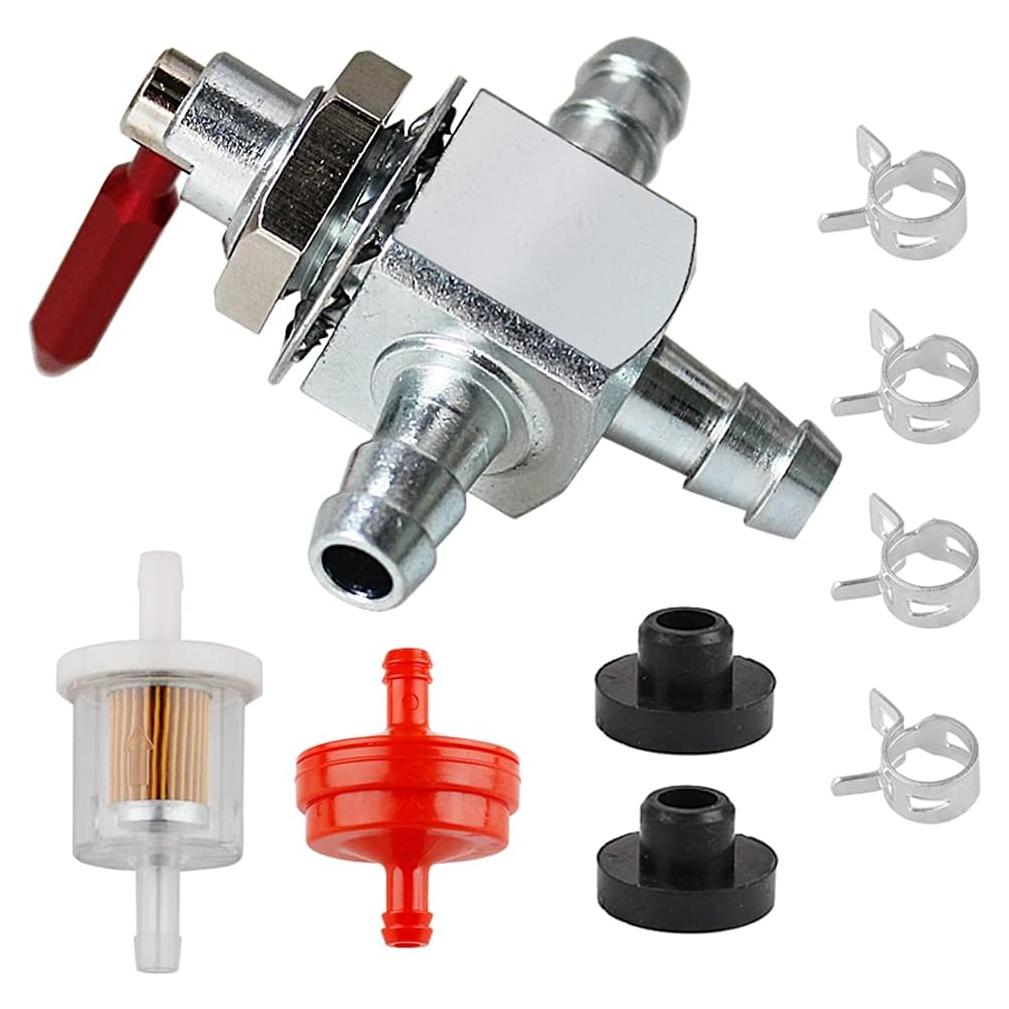 Válvula de Cierre de Combustible HPENP 2 Vías 1/4" Barb