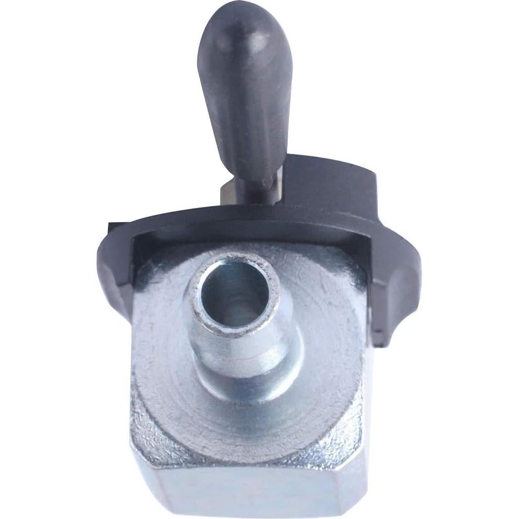 Válvula de Corte de Combustible Podoy 1/4" Metal Paquete de 2