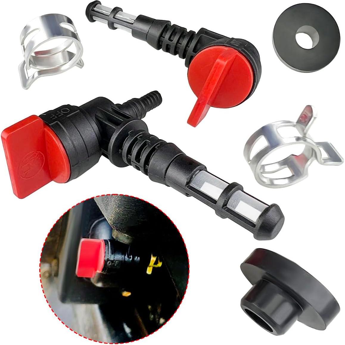 Kit de 2 Válvulas de Cierre de Gas Darlingao 90 Grados