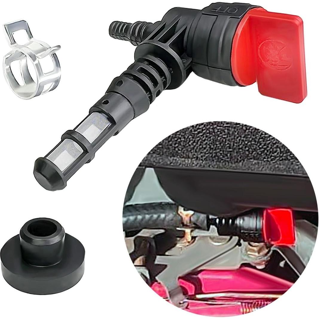 Kit de 2 Válvulas de Cierre de Gas Darlingao 90 Grados