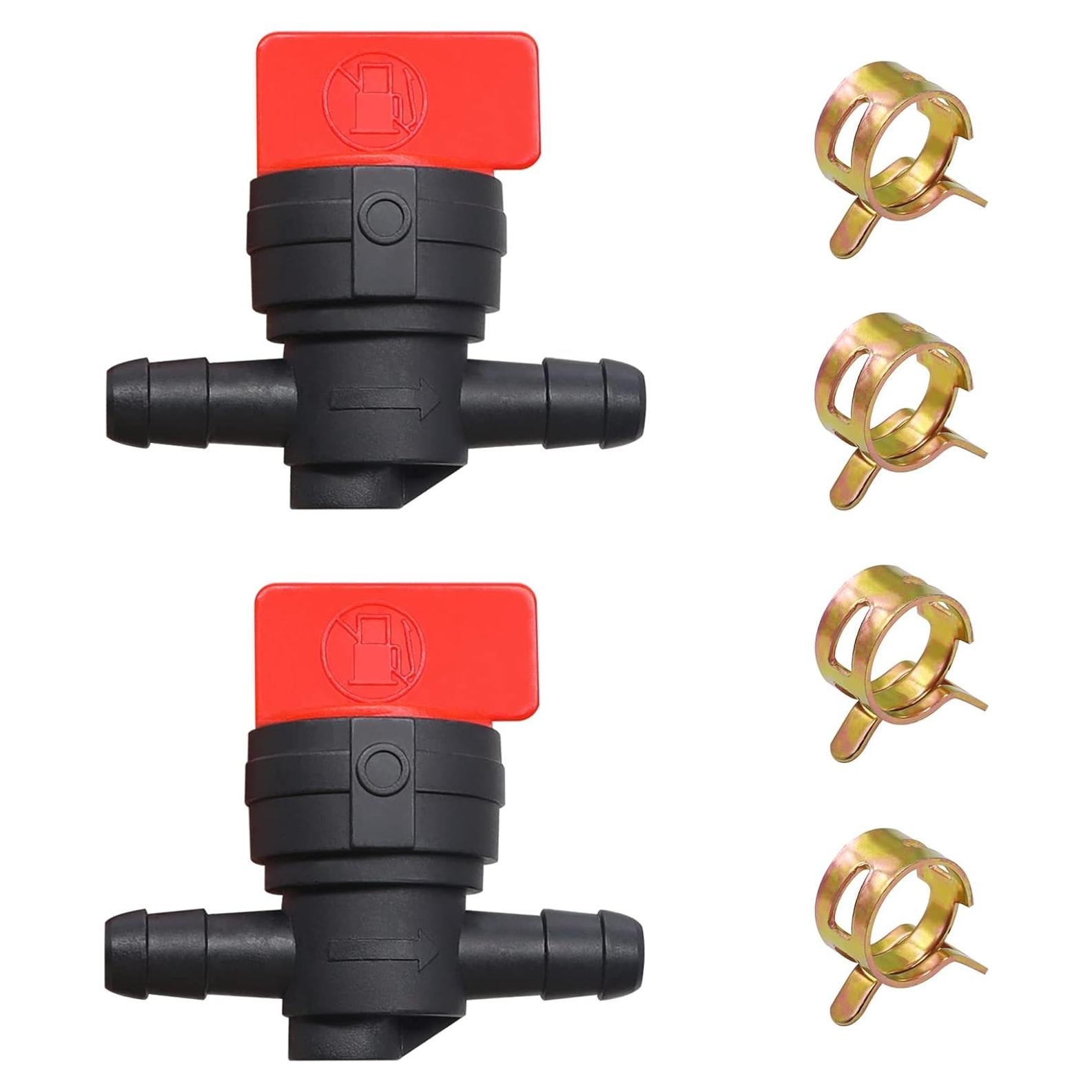 Válvula de Corte de Combustible Tnisesm 2 Piezas 6.35mm