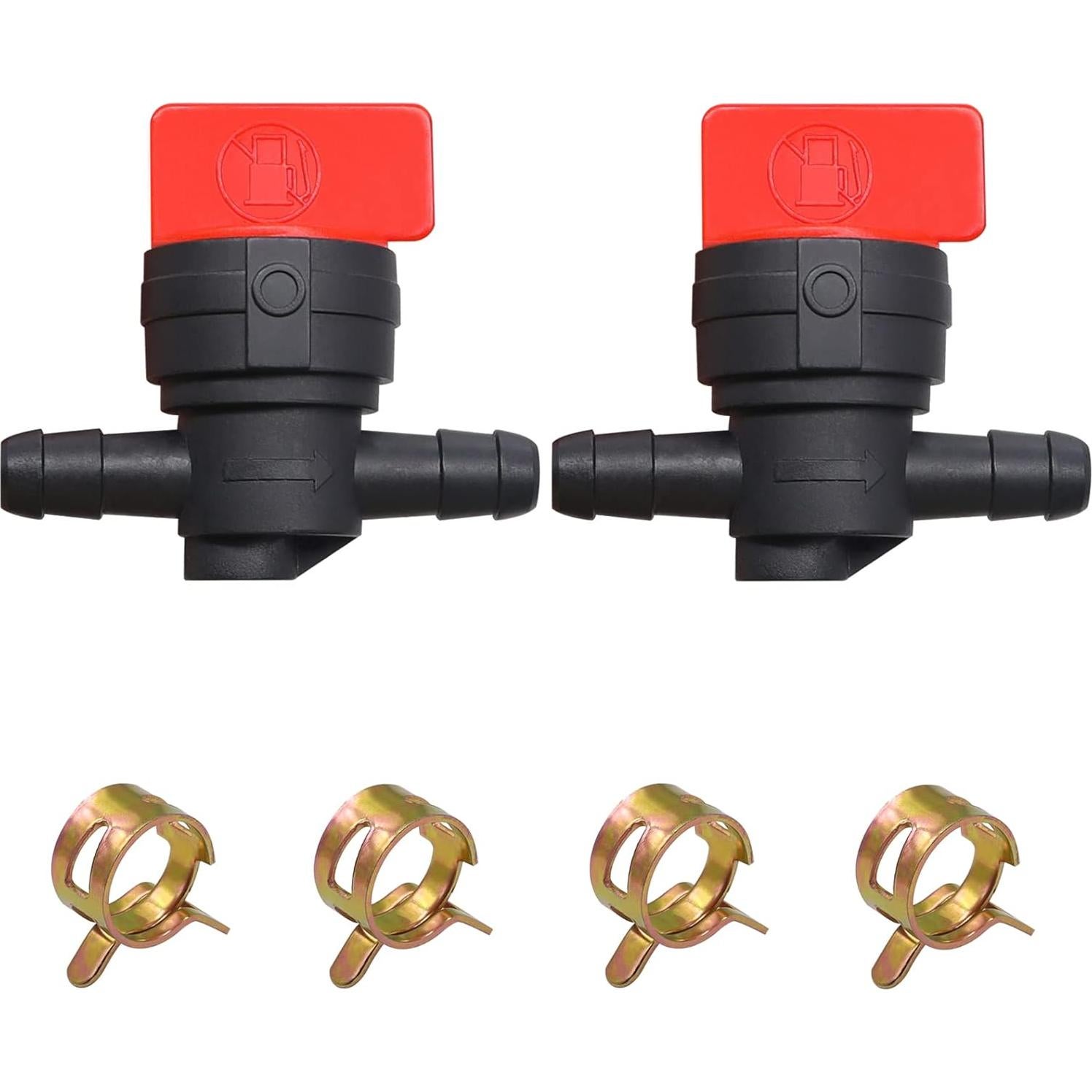 Válvula de Corte de Combustible Tnisesm 2 Piezas 6.35mm