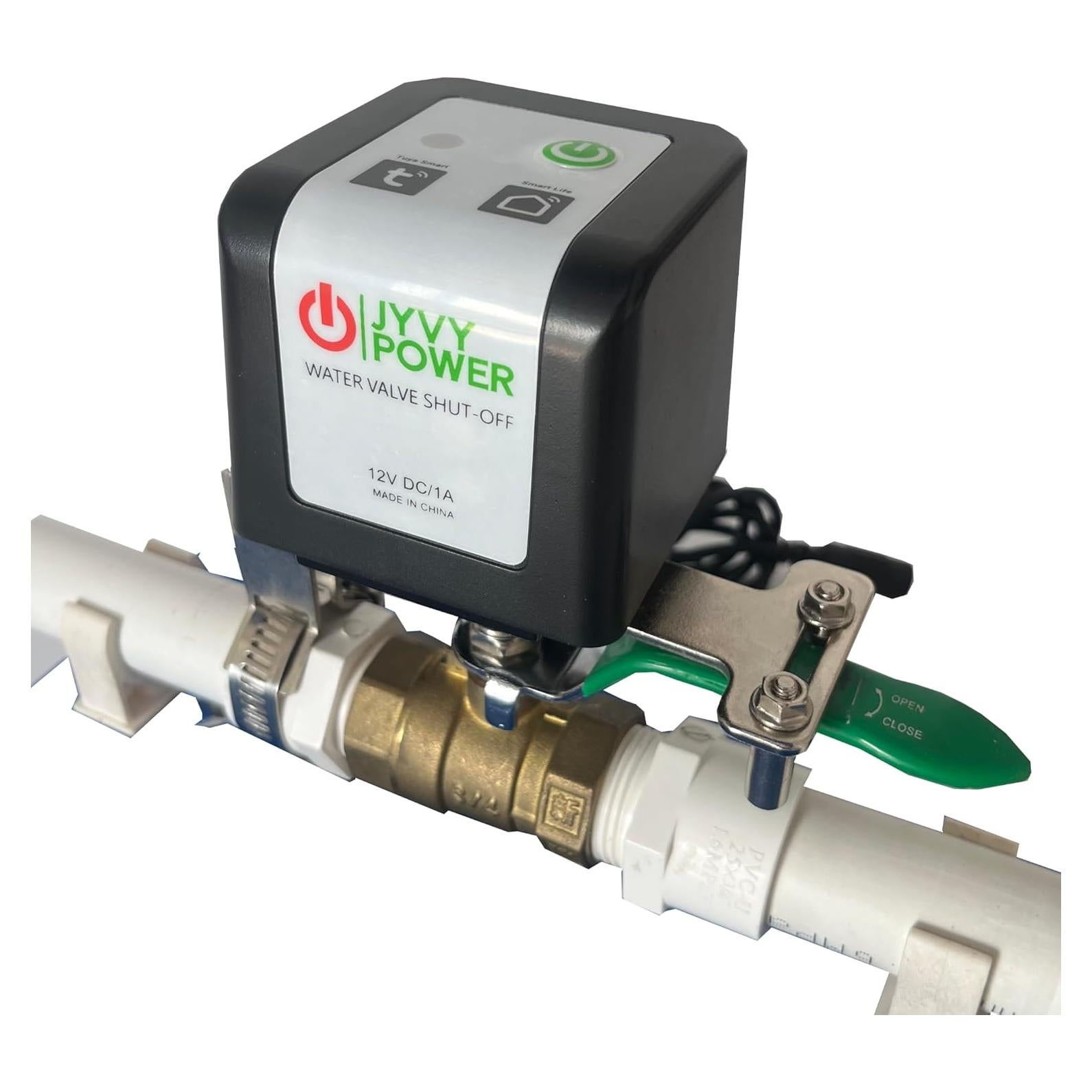 Válvula de Bola Inteligente JYVY POWER WiFi 2.4GHz Control Remoto