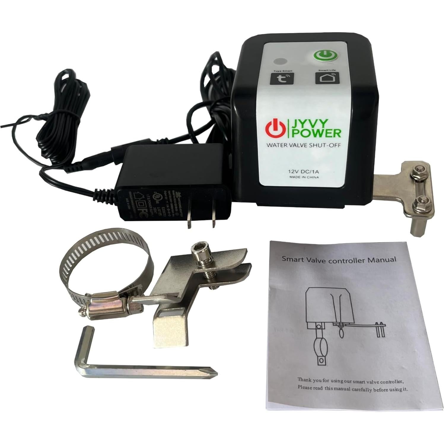 Válvula de Bola Inteligente JYVY POWER WiFi 2.4GHz Control Remoto