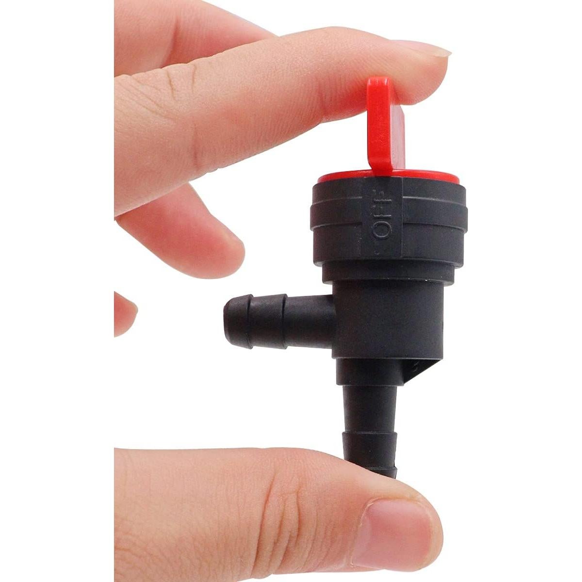 Válvula de Cierre de Combustible Taiss 90° 3PCS 1/4"