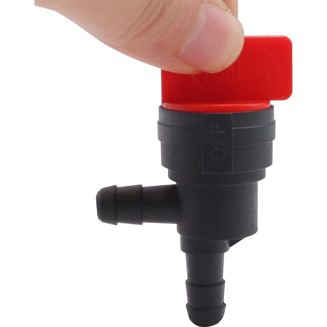 Válvula de Cierre de Combustible Taiss 90° 3PCS 1/4"